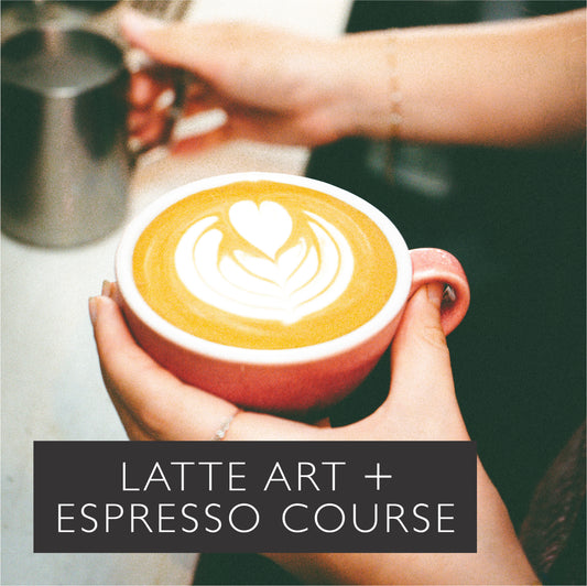 Coffee Course: Latte Art + Espresso (Digital Voucher)